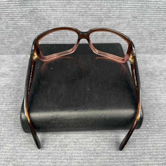 Peace Love Juicy Couture Country Club Eyeglass Frames Brown Gradient Square L main image 4